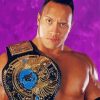 Cool WWF The Rock Diamond Painting