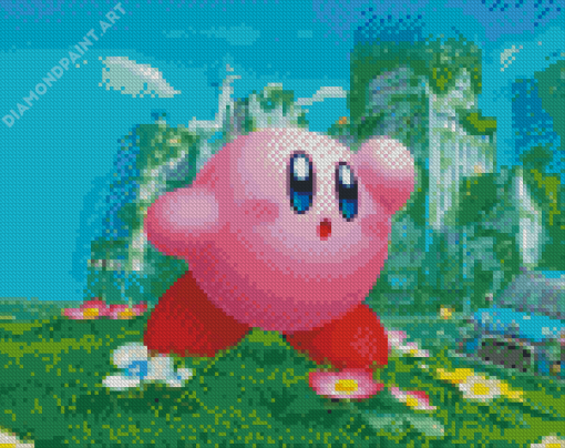 Cute Kirby 5D Diamond Painting