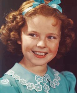 Cute Shirley Temple Diamond Painting