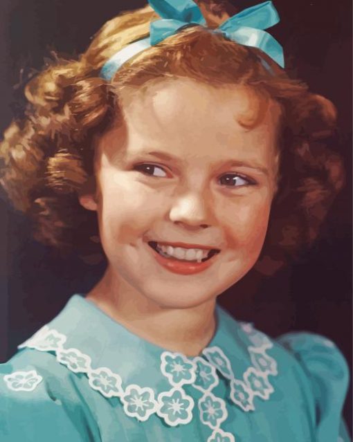 Cute Shirley Temple Diamond Painting