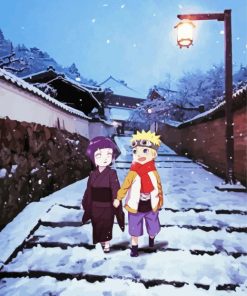 Cute Baby Naruto X Hinata Diamond Painting