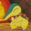 Cyndaquil Pokemon Anime Diamond Painting