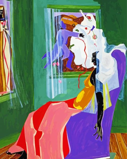 Dreams By Jacob Lawrence Diamond Painting