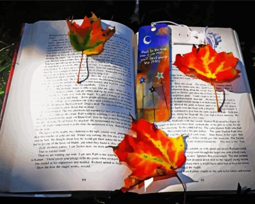 Fall Bookmark Diamond Painting