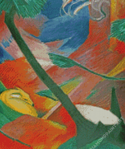 Franz Marc Reh Im Wald Art Diamond Painting