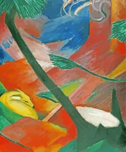 Franz Marc Reh Im Wald Art Diamond Painting