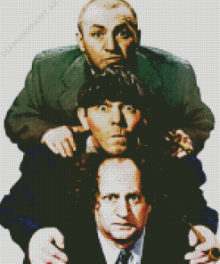 Funny The Three Stooges Diamond Painting