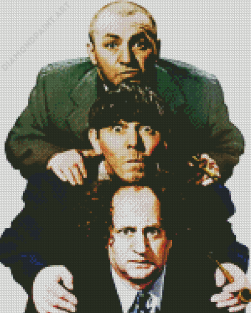 Funny The Three Stooges Diamond Painting