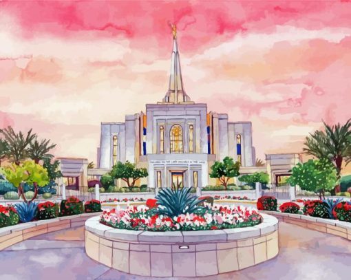 Gilbert Temple Art Diamond Painting