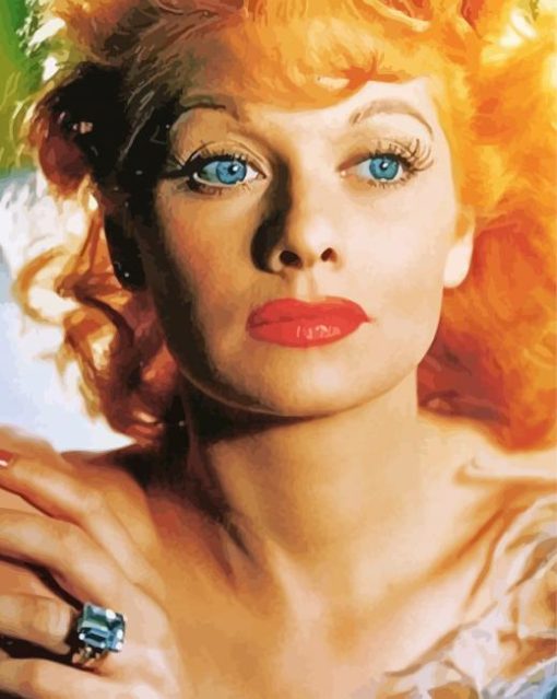 Gorgeous Lucille Ball 5D Diamond Painting