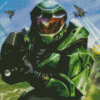 Halo Game Diamond Painting