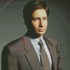 Handsome Fox Mulder Diamond Painting