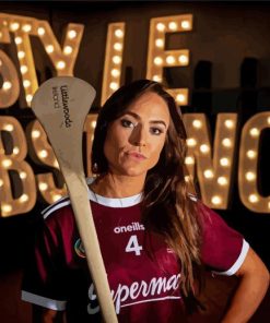 Heather Cooney Camogie Player Diamond Painting