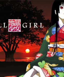 Hell Girl Ai Enma Diamond Painting