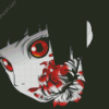 Hell Girl Ai Enma Face Diamond Painting