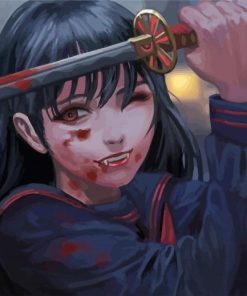 Hell Girl Anime Diamond Painting