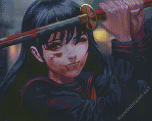 Hell Girl Anime Diamond Painting