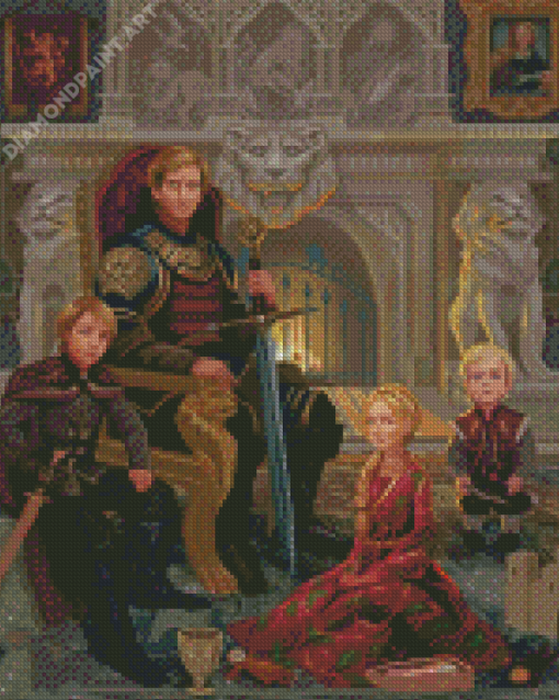 House Lannister Family Diamond Painting