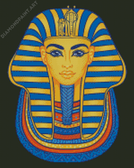 King Tutankhamun Art Diamond Painting