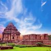 Konark Temple Sunset Diamond Painting