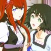 Kurisu Makise And Mayuri Shiina Diamond Painting