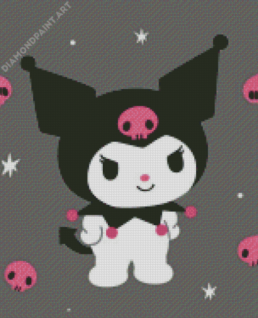 kuromi Cat Diamond Painting