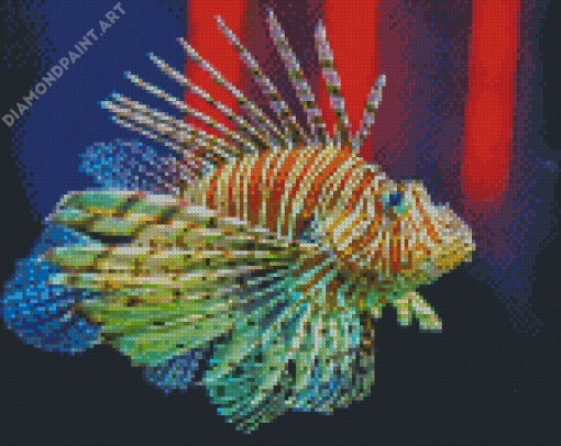 Lionfish Underwater Diamond Painting