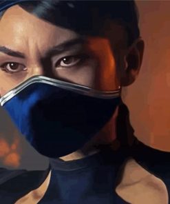 Mad Kitana Diamond Painting