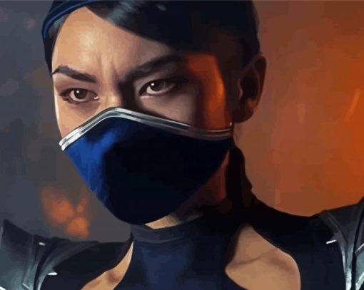 Mad Kitana Diamond Painting