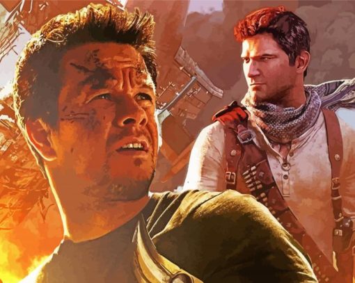 Mark Wahlberg Uncharted Diamond Painting