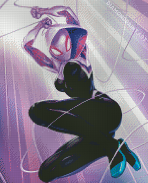 Marvel Comics Spider Gwen Diamond Painting