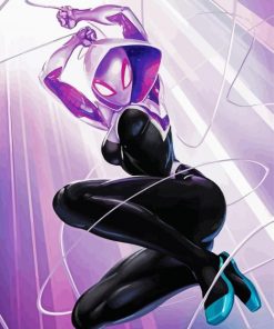 Marvel Comics Spider Gwen Diamond Painting