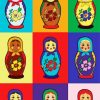 Matryoshka Dolls Diamond Painting