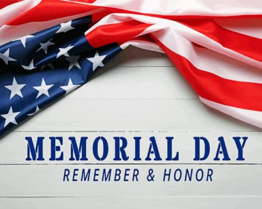 Memorial Day Message Diamond Painting