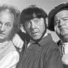 Monochrrome The Three Stooges Diamond Painting