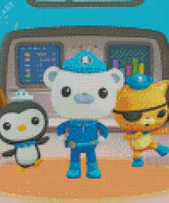 Octonauts All Characters 5D Diamond Painting