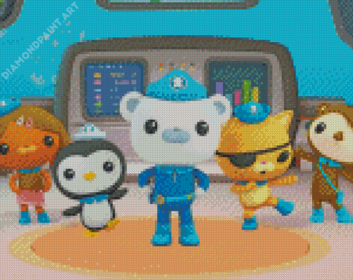 Octonauts All Characters 5D Diamond Painting