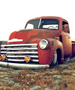 Old Chevy 1950 Diamond Painting