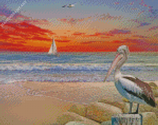 Palmetto Bay Beach Roatens Art Diamond painting