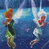 Periwinkle And Tinkerbell Disney Fairies 5D Diamond Painting