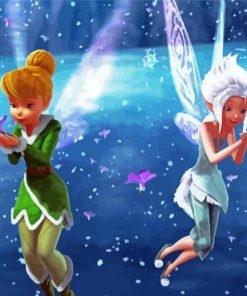 Periwinkle And Tinkerbell Disney Fairies 5D Diamond Painting