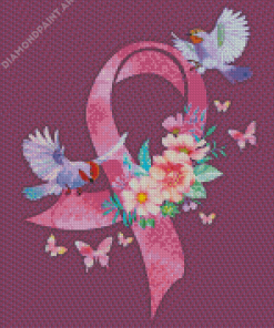 Pink Ribbon 5D Diamond Painting