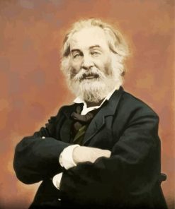 Poet Walt Whitman Diamond Painting