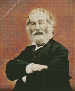 Poet Walt Whitman Diamond Painting