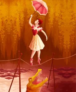 Sally Slater Tightrope Walker Diamond Painting