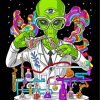 Scientist Alien Diamond Painting