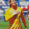 Soccer Player Ashlyn Harris Diamond Painting