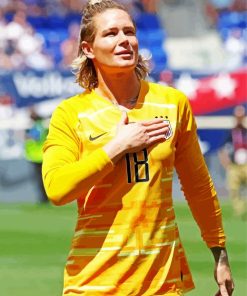 Soccer Player Ashlyn Harris Diamond Painting