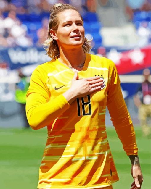 Soccer Player Ashlyn Harris Diamond Painting