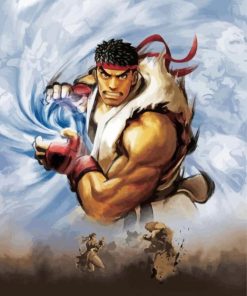 Street Fighter Art Illustration Diamond Painting